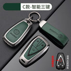 [changan c smart 3-button start-graphite green] shell + ring crescent buckle / No specifications