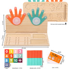 Finger mathematics teaching aids (double-sided) 0.46kg
