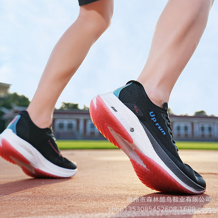 Up run new full palm carbon board sports casual running shoes lightweight shock absorption rebound non-slip professional couple running shoes