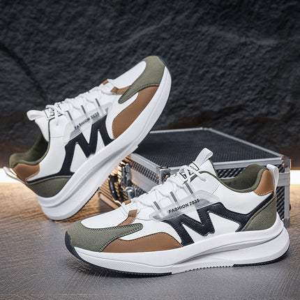 New men's shoes breathable spring and autumn light fashion sneaker soft bottom Korean casual shoes running men's sneaker
