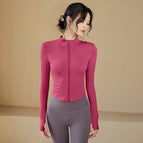 Raspberry red-waist slimming / S