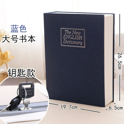 Book Safe Piggy Bank Large Password Box with Lock Banknote Piggy Bank Child Cute Creative Birthday Gift