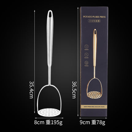 Stainless steel sweet potato masher household potato press kitchen tool manual multi-function masher potato press