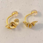 Matt gold (ear clip)