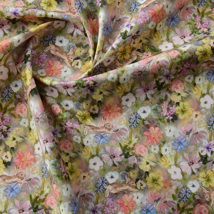 145cm Wide 40 Count Poplin Pure Cotton Fabric Plain Cotton Fabric Shirt Dress Hair Tie Handmade DIY Cloth