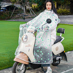 Green bubble [extra large] cape style waterproof cover