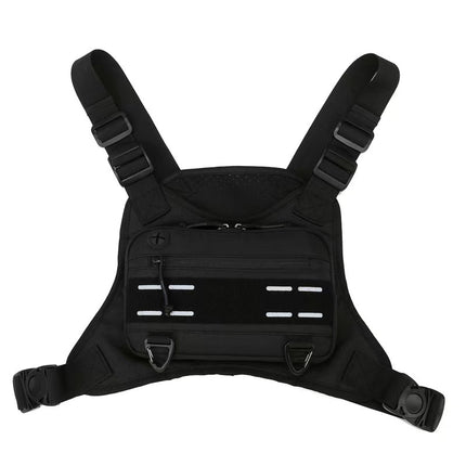Outdoor Tactical Chest Bag Men's Multifunctional Training Running Gym Bag Functional Vest Bag Military Fan Tactical Vest Bag