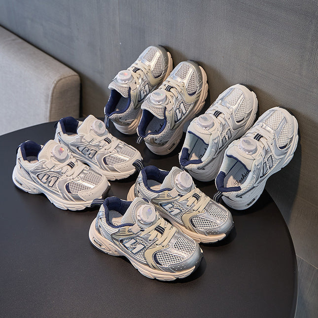 Girls' Shoes Children's sneaker Fashion All-match Girls' Torre Shoes Rotating Buckle Boys Casual Shoes in stock Wholesale