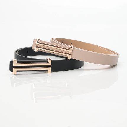 Fashionable ladies belt belt Joker simple Korean decorative belt women's dress coat with belt wholesale