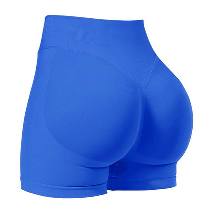 In Stock & Cross-Border Dfyne Popular Moisture-Wicking Quick-Drying Yoga Pants for Women, Tight-Fitting Peach Butt Sports Fitness Shorts