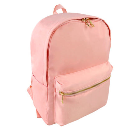 Cross-border Backpack Nylon Waterproof Rainbow Plaid Backpack Advanced Sense Niche Design Large Capacity Portable Backpack