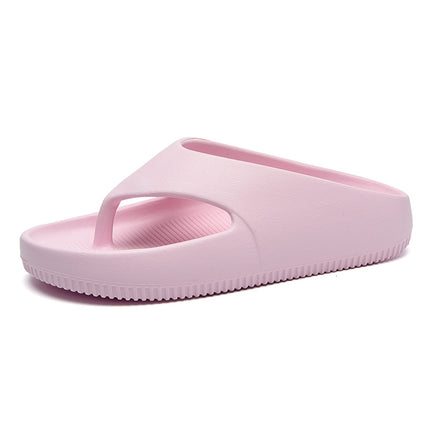 Cross-border plus size couple's fashion flip-flops EVA thick bottom slip-on sandals outdoor beach flip-flops