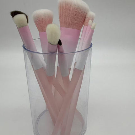 Chen Yuanyuan 10-Piece Makeup Brush Set, Blush Brush, Loose Powder Brush, Eye Shadow Brush, Nose Shadow Brush, Complete Set for Setting Makeup and Contouring