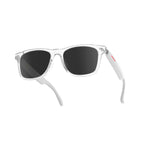 E13 white frame sunglasses