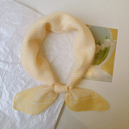 Printed Square Scarf / Foulard Carré Imprimé