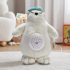 27CM / Sound and Light Soothing Doll-Polar Bear