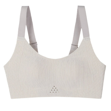 Ultra-thin Non-marking Underwear Women's Large Chest Small Slim-fit Breast Anti-sagging Comfortable plus size Non-rimmed Bra