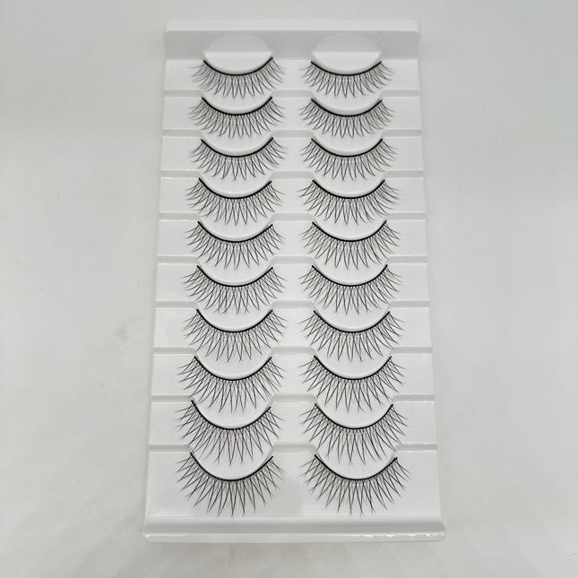Special Explosions European and American Barbie Cartoon False Eyelashes Daily Makeup Enlarged Eyes Natural Cross Factory Supply