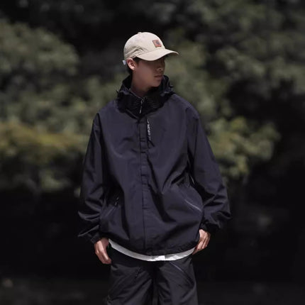 2025 Black Warrior Jacket Men's Outerwear Loose Outdoor Mountaineering Jacket Autumn