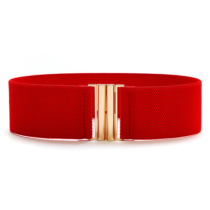 Matching Dress Fashion Women's Wide Waist Seal Elastic Belt All-match Women's Wide Belt Decoration Wholesale