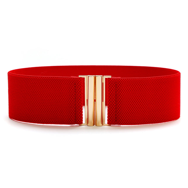 Matching Dress Fashion Women's Wide Waist Seal Elastic Belt All-match Women's Wide Belt Decoration Wholesale