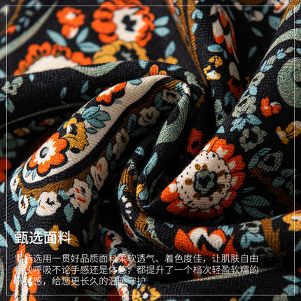 Silk Wool Paisley Floral Wool Scarf, Silk Scarf, Mulberry Silk Square Scarf, New Elegant Women's Necktie for Spring and Summer