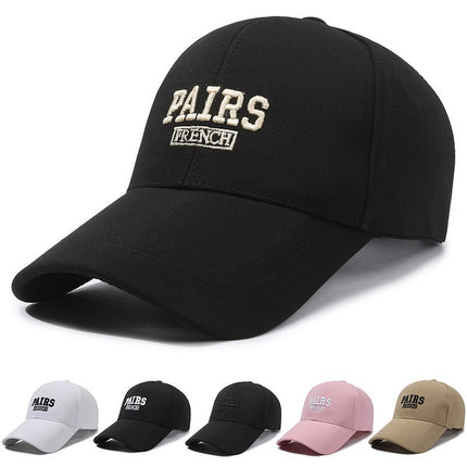Deep Top Long Brim Women's Summer New Big Head Baseball Cap Face Small Wide Brim Hood Long Brim Men's
