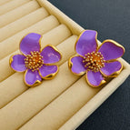 Light purple earrings