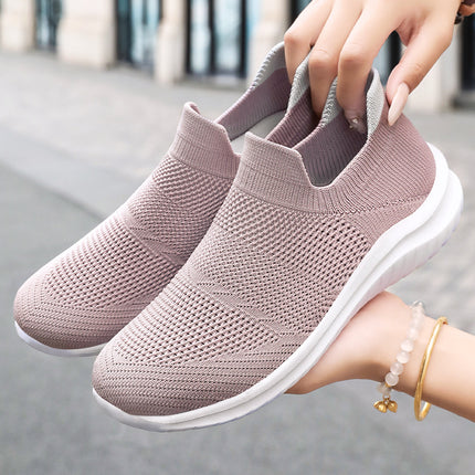 Shoes Women's Shoes Summer New Soft Sole Comfortable Women's Casual Shoes Breathable Mesh Shoes Cross-Border Versatile Women's Shoes