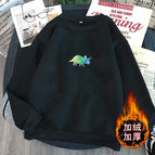 Triceratops Black [fleece-lined]] / S