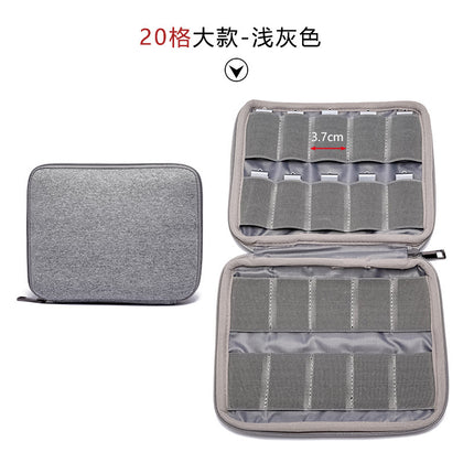 U Disk Cosmetics Bag Mini Bank Net Silver K Treasure Cosmetics Bag U Shield USB Small Box Portable Protective Cover Diving Material