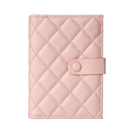 Travel Passport Holder Storage Bag, Classy Small Fragrance Style, Can Hold Wallet, Card Holder, All-In-One Passport, Good-Looking Female Multi-Function
