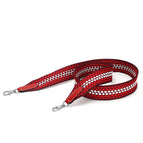 Red Silver Buckle / Custom size: Note length