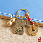 [Rat] Brown Rope Five Emperor Money + Square Brand Thousand-Hands Guanyin + Full Sand Gourd