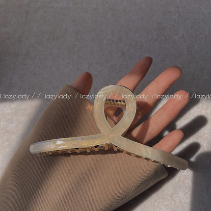 Spring and summer unique rare colored hair grip clip ~ niche acetic acid shark clip hairpin headdress 2022 new hair accessories