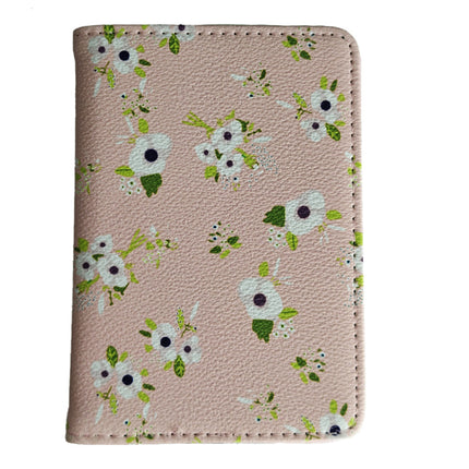 Small Fresh Passport Bag Pu Pickup Bag Document Bag Portable Travel Ticket Holder Cute Short Card Holder