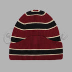 black and red stripes
