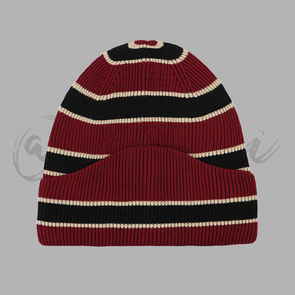 New Four Seasons Flying Woven Men's and Women's Knitted Hat Big Head Wai Cold Hat Men's European and American temu Lazy Style Hat Warm