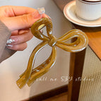 11cm_bow tie dark green gripper