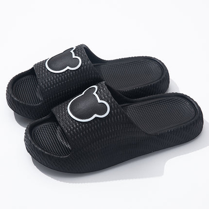 Stepping on excrement feeling sandals and slippers women's summer new home non-slip bathroom home men's eva cool tray factory wholesale cross-border
