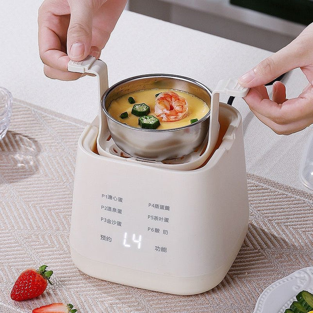 Mini Smart Egg Boiler Multi-use Household Egg Steamer Breakfast Machine Small Reservable Egg Boiling Artifact Cross-border Exclusive