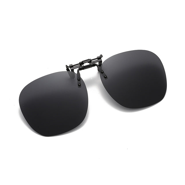 Polarized Sunglasses Clip-On Women's 2025 New European and American Fashion Stylish Myopia Clip-On Dual-Purpose Color-Changing Sunglasses Clip-On