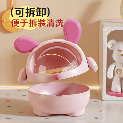 Creative Dundun Dog Hair Accessories Storage Box Desktop Storage Large Capacity Children's Girls Hair Band Headband Jewelry Storage Box