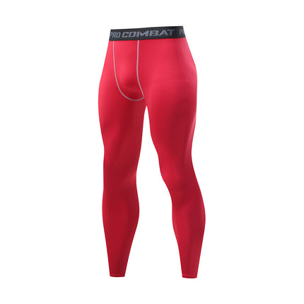 Tight Sports Pants Men's Basketball Running Sports Training Compression Leggings Quick-drying Breathable Perspiration High Elastic Fitness