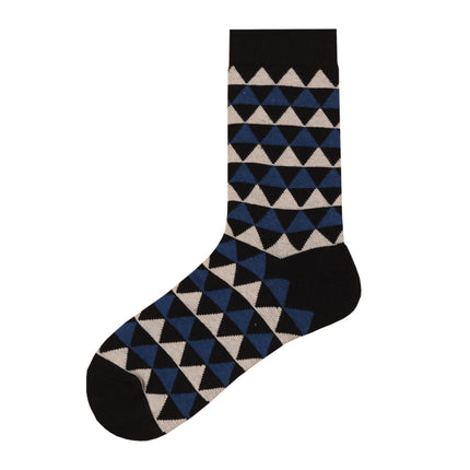 Street style cotton mid-tube socks 22 spring men's fashion brand stockings personality European and American women's pile socks sports skateboard socks