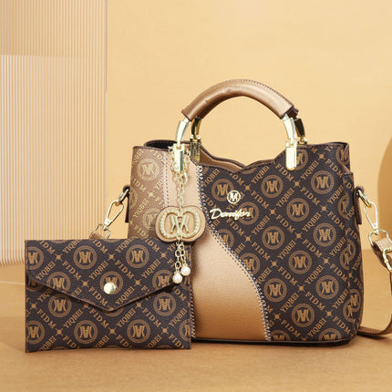 Large-Capacity Tote Bag for Women 2025 New Fashion Versatile High-End Large Bag Work Handbag Printing Cross-Border