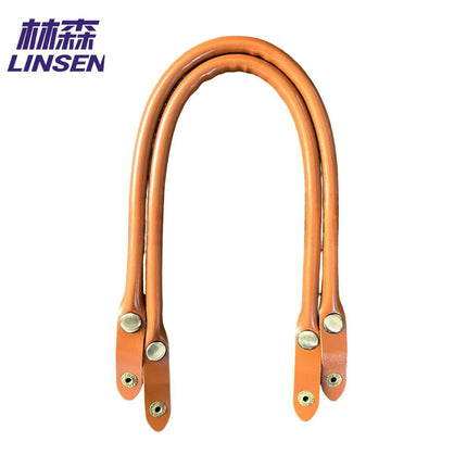 Bag accessories 47cm button handle leather hand strap replacement removable high-grade hand gift box PU handle