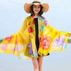 Imitation silk towel -4# / 200-135cm