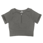 Gray short sleeve / S