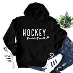 6801-Black Hoodie (White font) / S